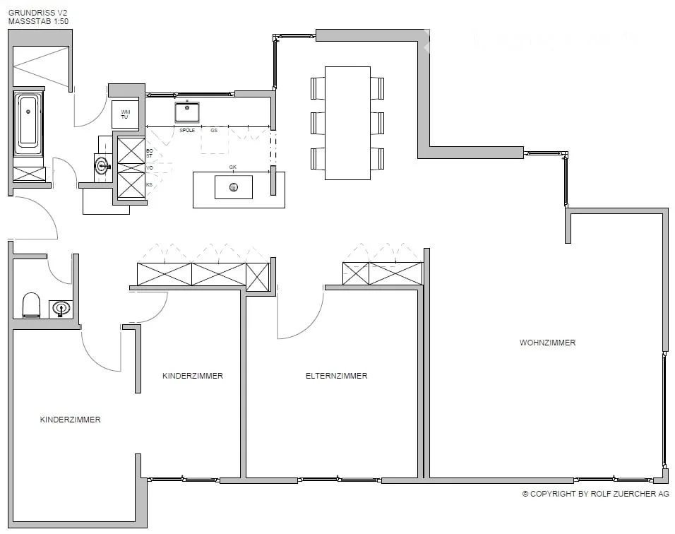 Appartement en duplex charmant de 4,5 pièces à Wilen b. Wollerau – avec vue et balcon
