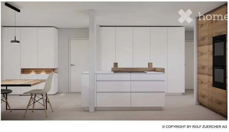 Appartement en duplex charmant de 4,5 pièces à Wilen b. Wollerau – avec vue et balcon