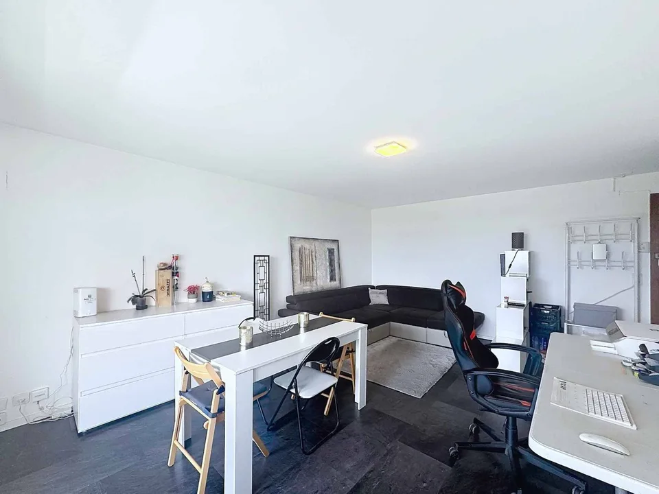 Appartement de 1 pièce - 33.5 m2 avec grand balcon et garage box