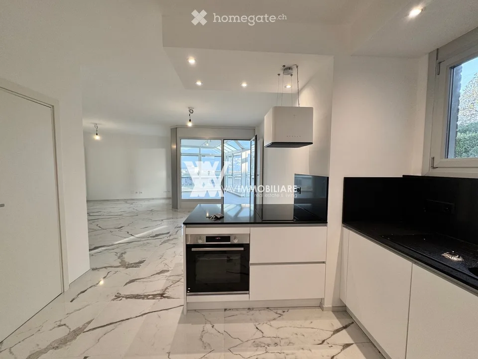 LUGANO: ELEGANTES APPARTMENT MIT SEEBLICK UND MONTE BRÈ – Foto 4 von 13
