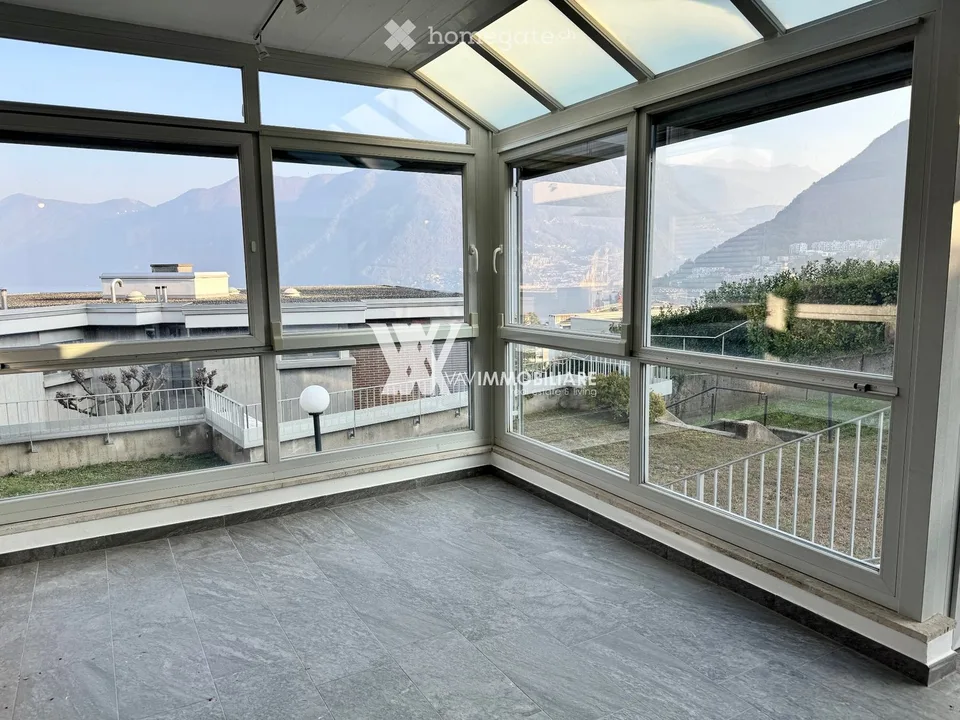 LUGANO: ELEGANTES APPARTMENT MIT SEEBLICK UND MONTE BRÈ – Foto 8 von 13