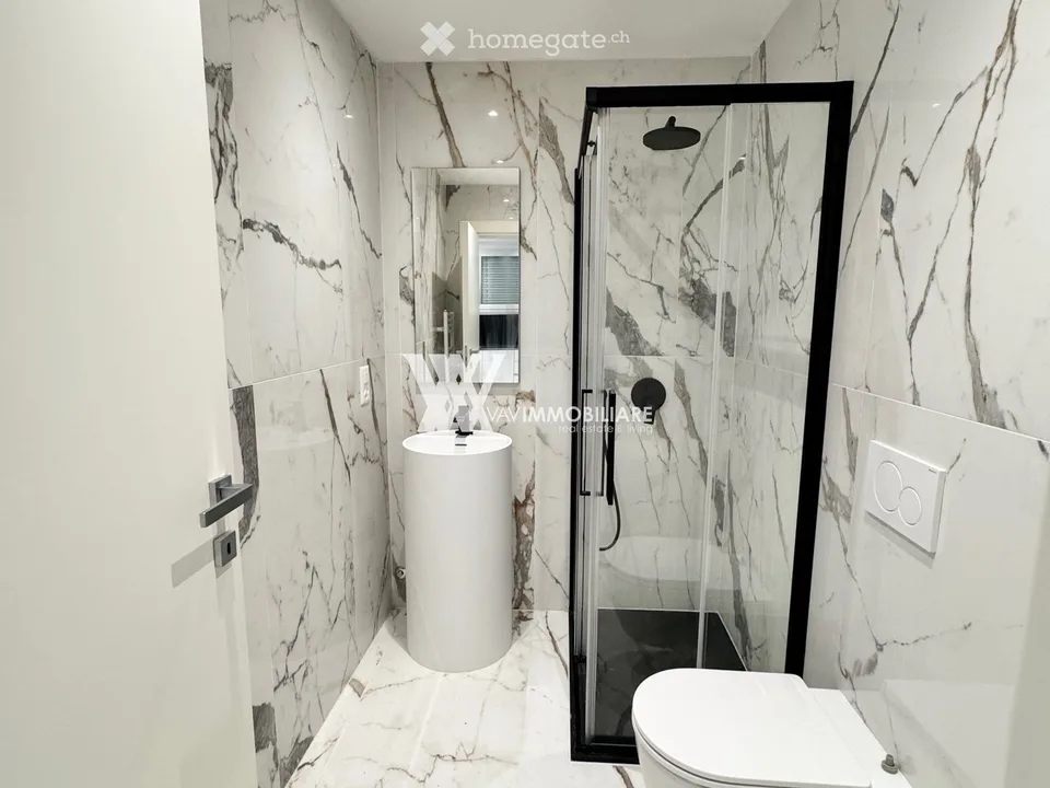 LUGANO: ELEGANTES APPARTMENT MIT SEEBLICK UND MONTE BRÈ – Foto 11 von 13