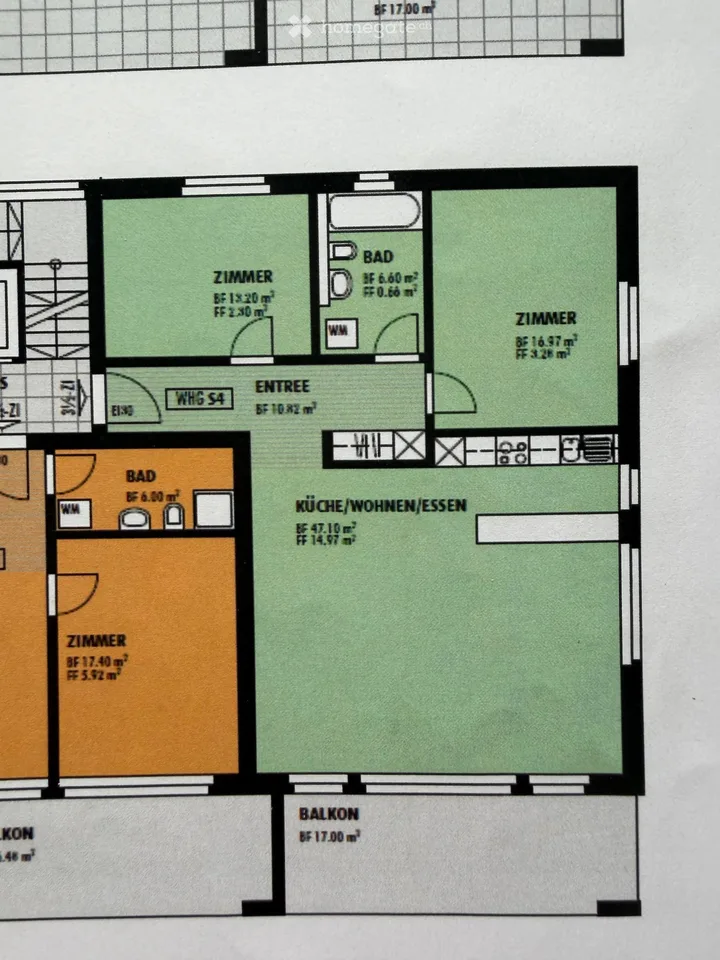 Appartement lumineux 3.5 pièces avec balcon et belle vue