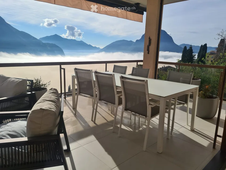 Charmantes 2.5-Zimmer-Apartment mit atemberaubendem Blick in Ruvigliana