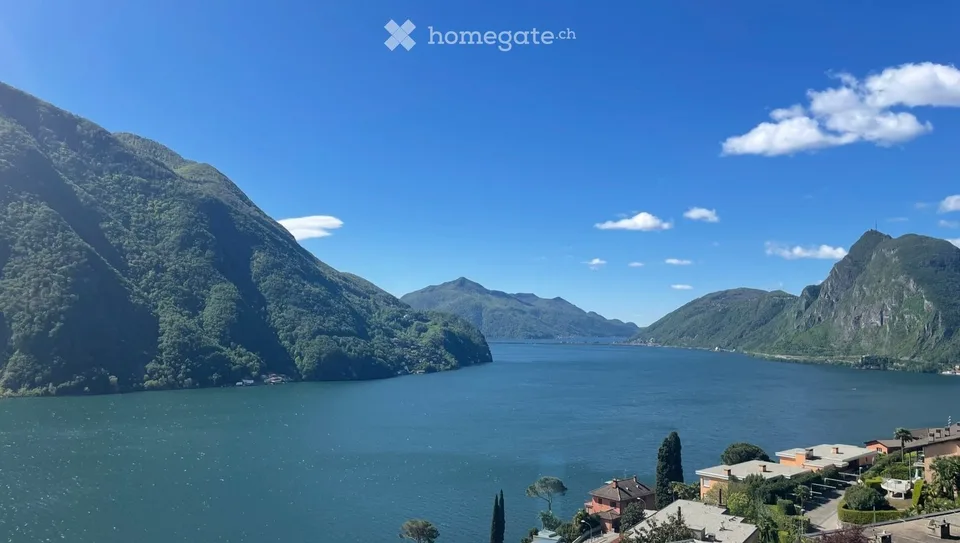 Charming 2.5-Room Apartment with Stunning Views in Ruvigliana