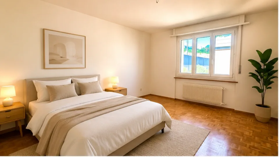 Dreizimmerwohnung im 3. Stock