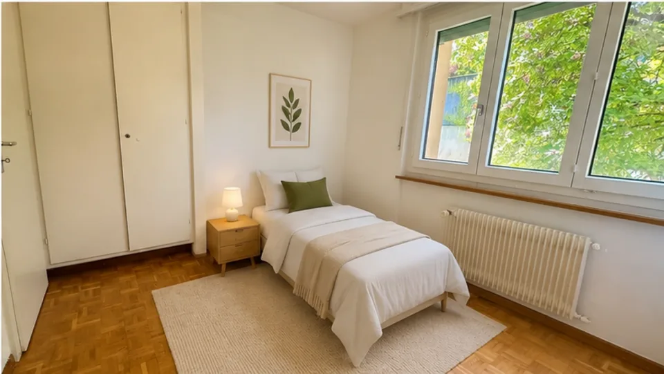 Dreizimmerwohnung im 3. Stock