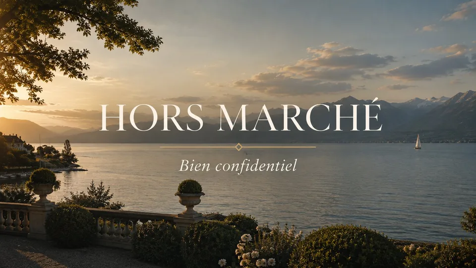 Hors marché - Villa contemporaine avec piscine -  Rive droite genevoise