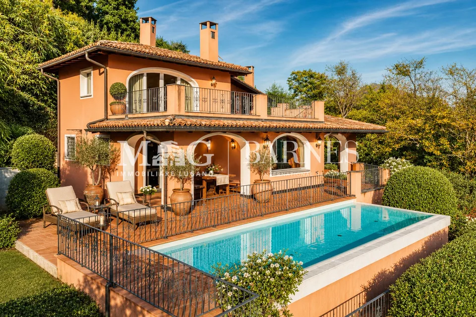 VILLA SIGNORILE con super Vista Lago Lugano