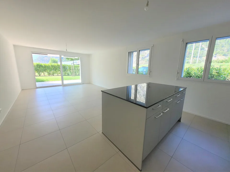 À louer ! Un magnifique appartement de 3 pièces 1/2, avec pelouse, à Martigny !