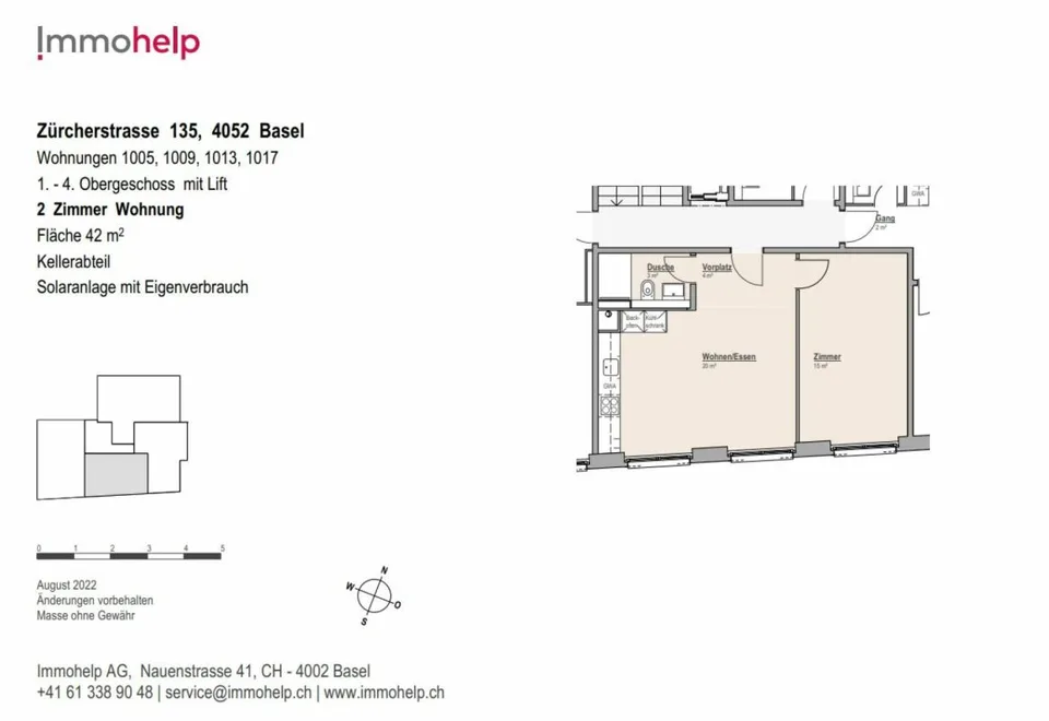 Modern 2.5-room apartment