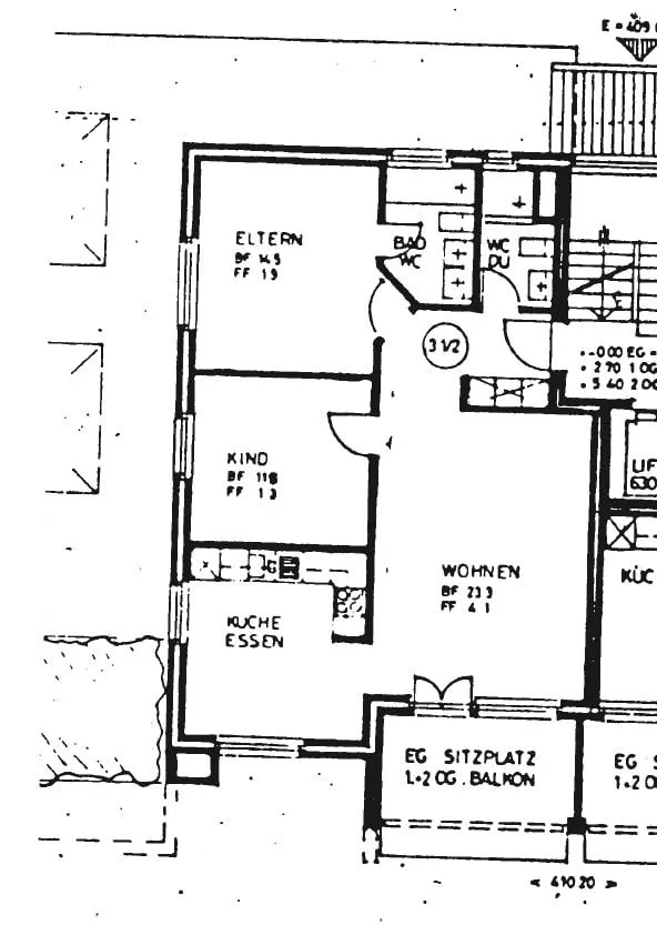 Helle 3.5-Zimmer-Wohnung mit Balkon in ruhiger Lage