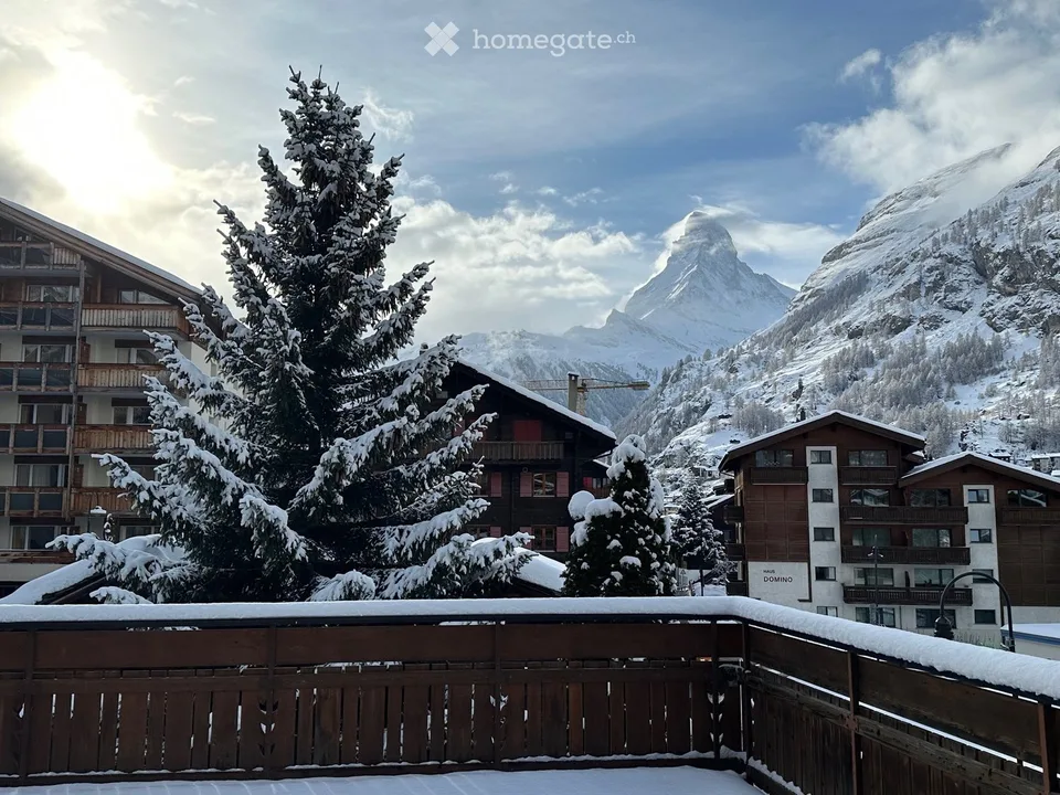 Vollständig genehmigtes Chalet-Projekt im Herzen von Zermatt, mit Panoramablick auf das Matterhorn – Foto 8 von 9