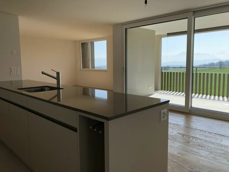 Sonnige und moderne 3.5-Zimmerwohnung im Freiamt
