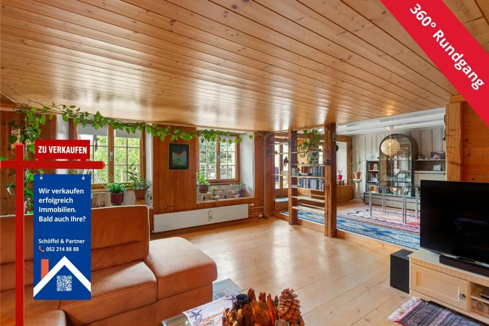 7 ½-Zimmer-Einfamilienhaus mit aussergewöhnlichem Raumangebot