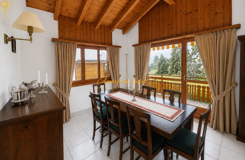 Adorable chalet familiale dans un emplacement privilégié verdoyant et calme !