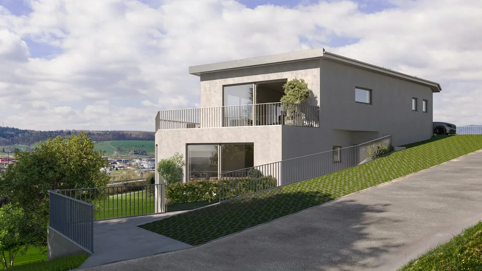 Residential property on a sunny southwest slope with unobstructable panoramic views