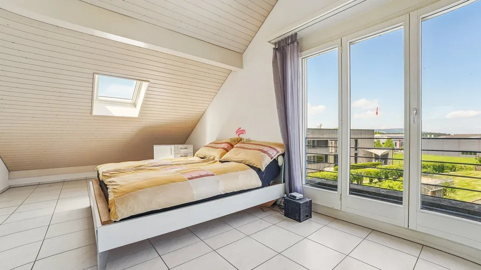 Viel Platz, 3 Balkone und sanfte Sommerkühlung (Freecooling)