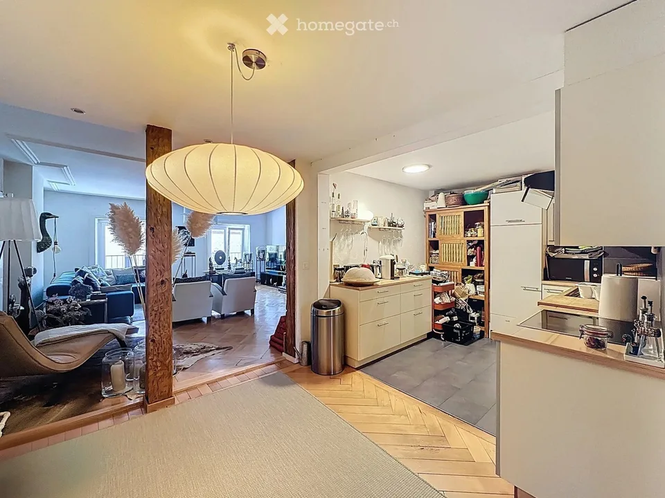 Apartment with character in the center of St-Blaise village