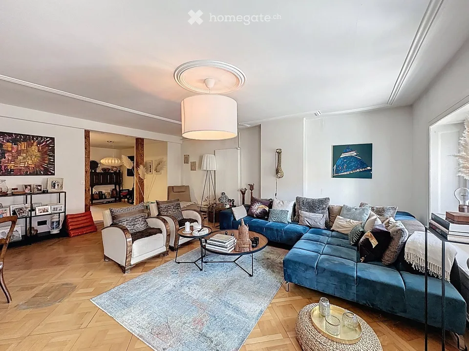 Apartment with character in the center of St-Blaise village