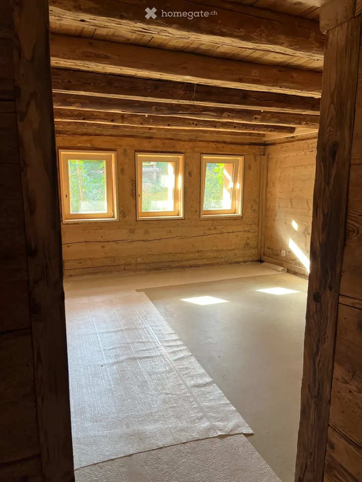 3.5 rooms in a duplex, new, in a renovated individual chalet
