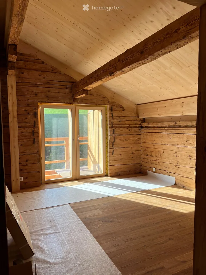 3.5 rooms in a duplex, new, in a renovated individual chalet