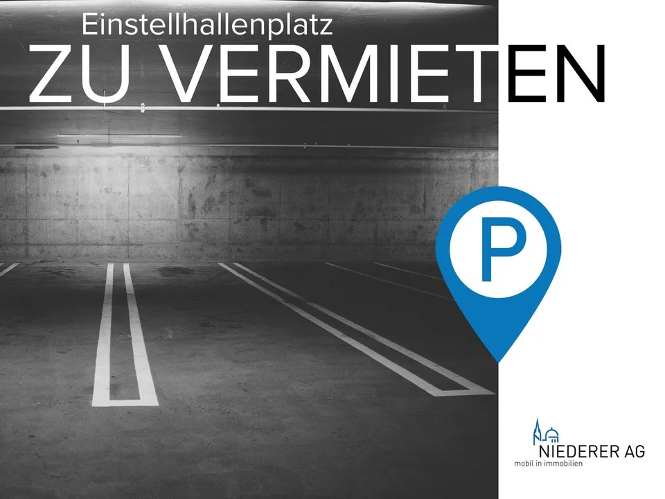 Mehrere Einstellhallenplätze  per sofort verfügbar!