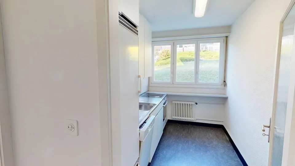 1-Zimmer-Wohnung nahe Flughafen - befristet bis 30.09.2027
