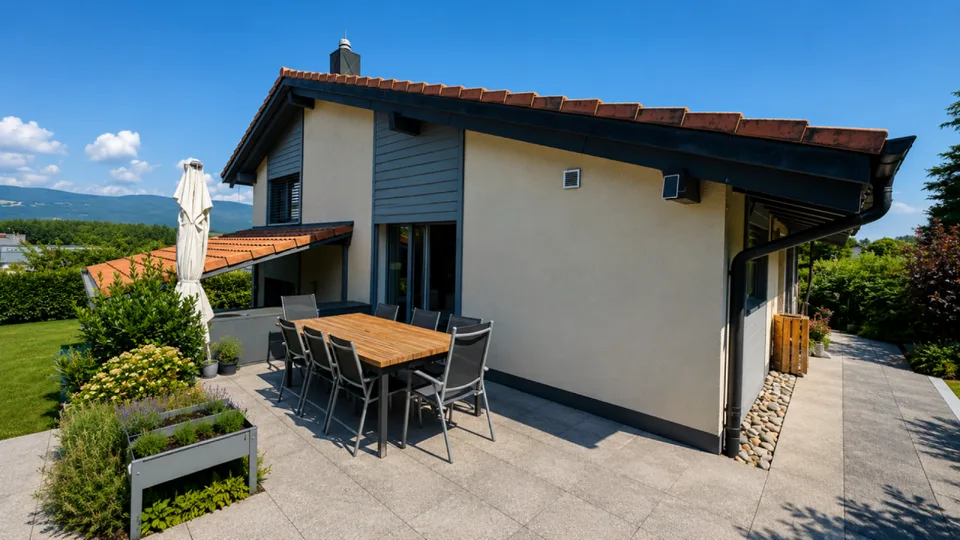 Superbe villa individuelle de 5,5 pièces à Yvonand avec piscine et grand jardin