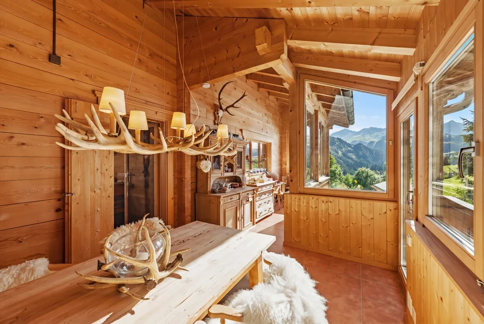 St. Peter: Holiday home in chalet style with mountain view and plenty of sunshine