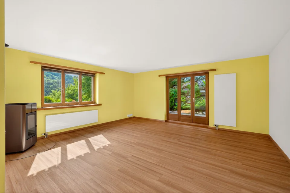 Chur: affascinante casa unifamiliare con giardino spazioso e vista sulla montagna