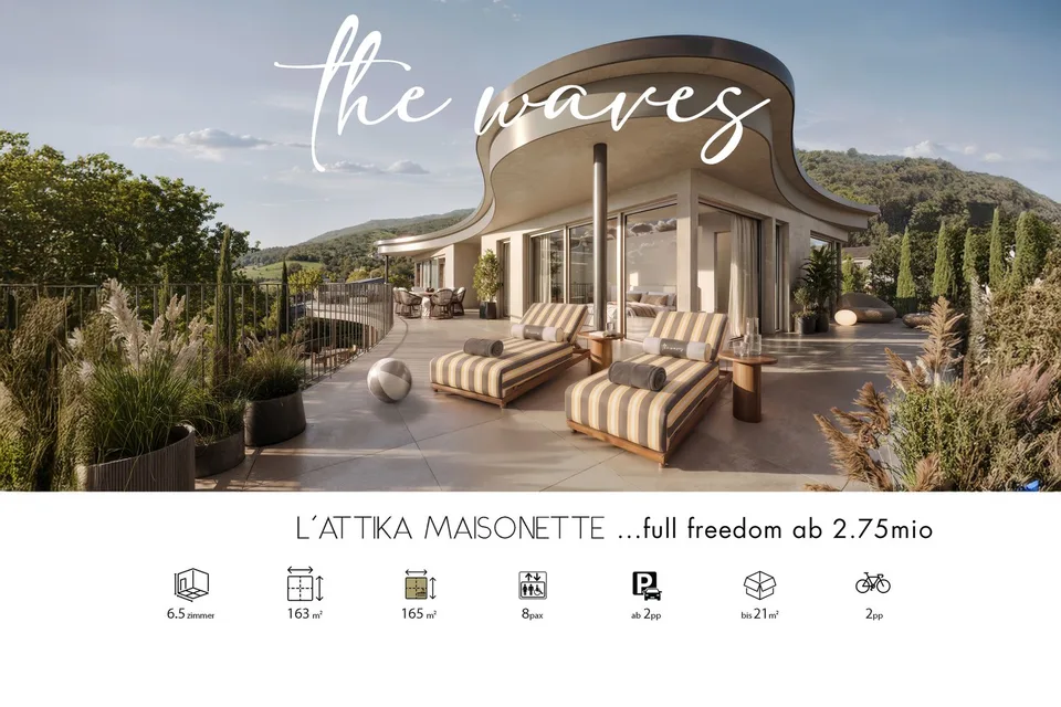 THE WAVES – l'Attika Maisonette