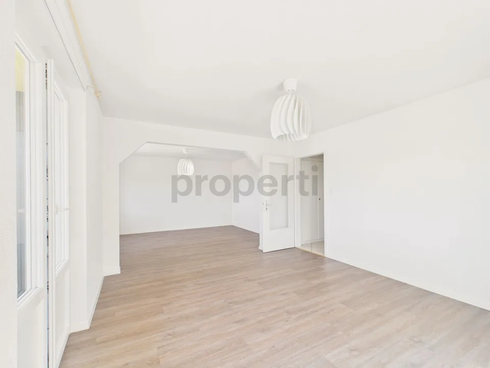 Charming 3.5-room apartment in a peaceful living environment between nature and comfort