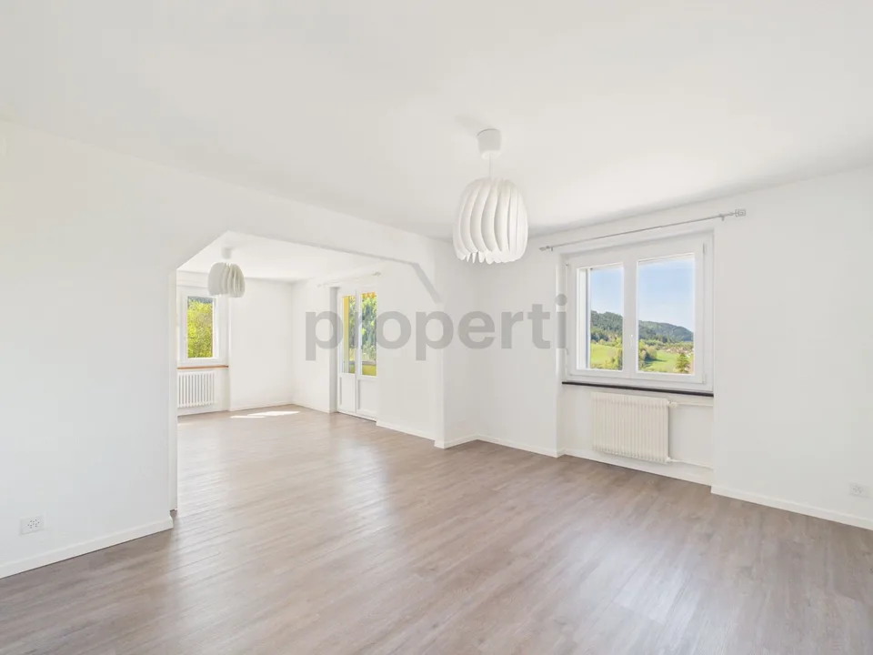 Charming 3.5-room apartment in a peaceful living environment between nature and comfort