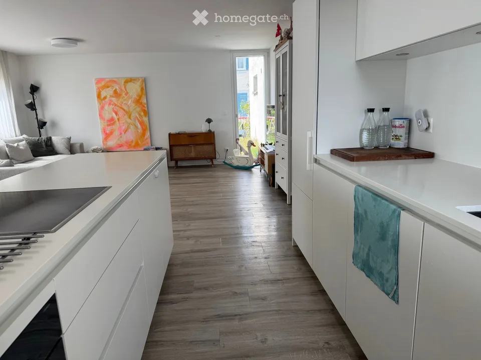 Helle 3.5-Zimmer-Wohnung im EG im Zentrum von Richterswil