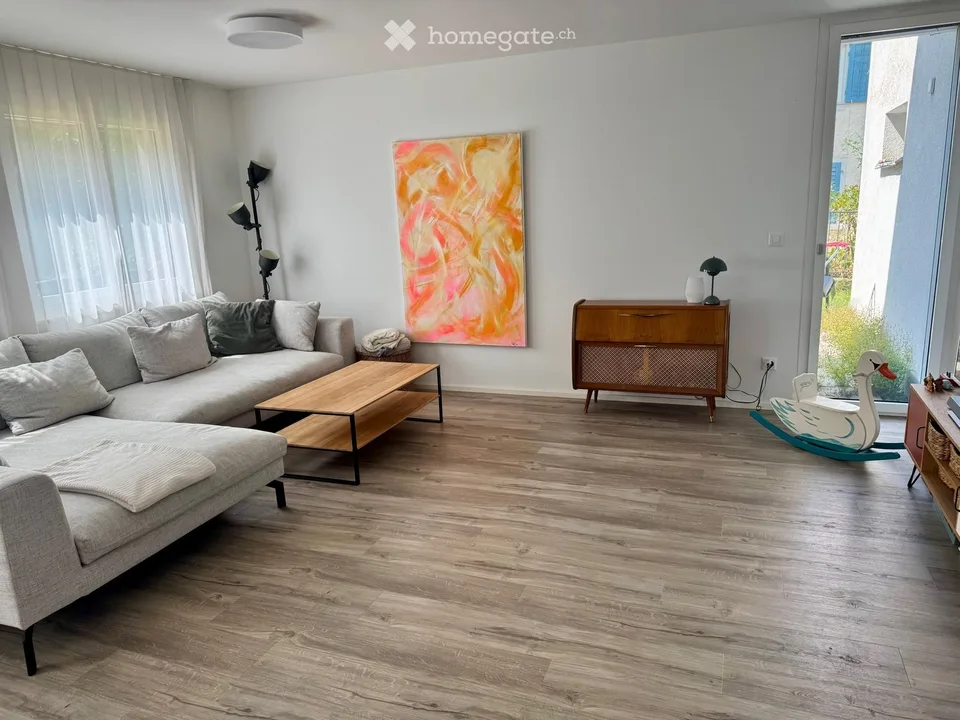 Helle 3.5-Zimmer-Wohnung im EG im Zentrum von Richterswil