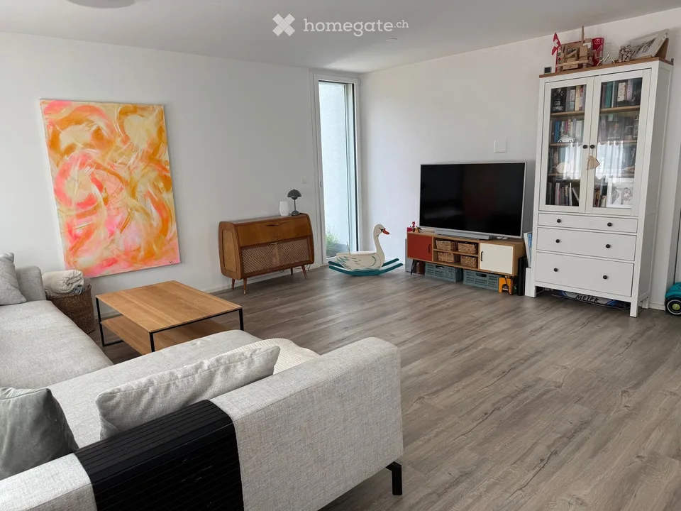 Helle 3.5-Zimmer-Wohnung im EG im Zentrum von Richterswil