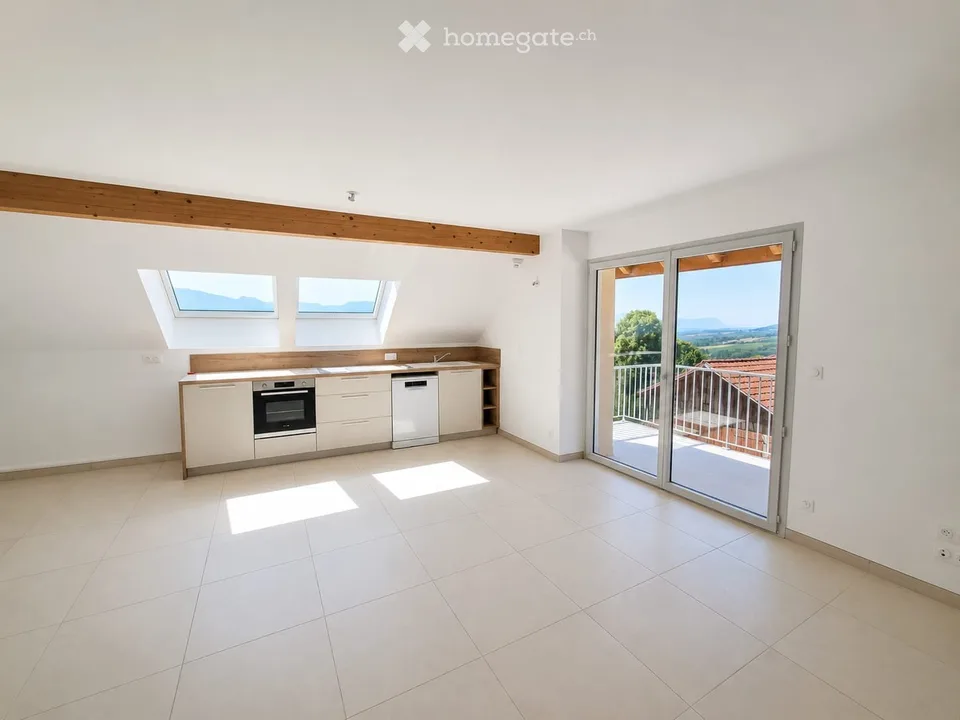 New 4-room apartment with balcony and panoramic view – Le Sappey (74350)
