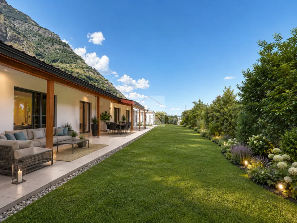 Bella e spaziosa villa individuale familiare di 4,5 locali a Fully – foto 29 di 30