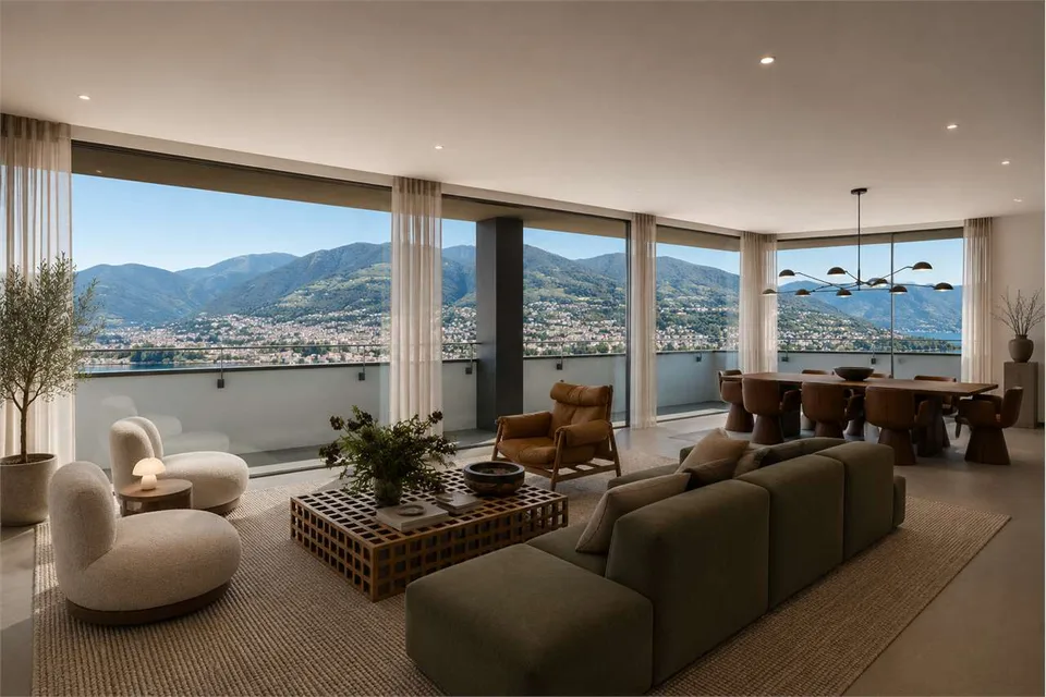 Nuovo Attico 6,5 locali nel centro di Lugano