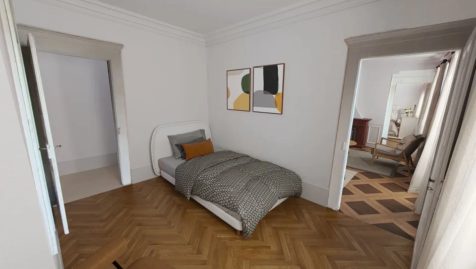 Prächtige 4.5-Zimmer-Wohnung mit privatem Zugang