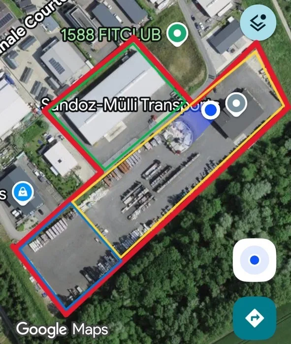 Cudrefin, à louer, terrain plat, pour stockage, 3000 m2