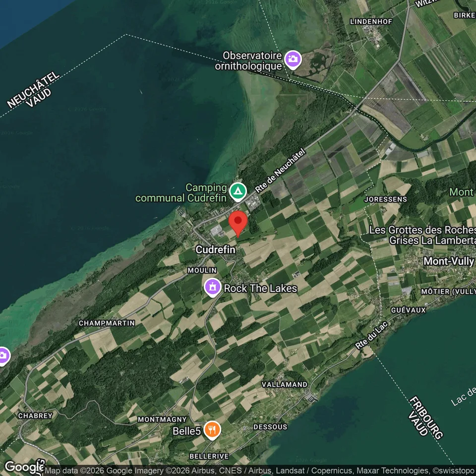 Cudrefin, zu vermieten, flaches Gelände, für Lagerung, 3000 m2
