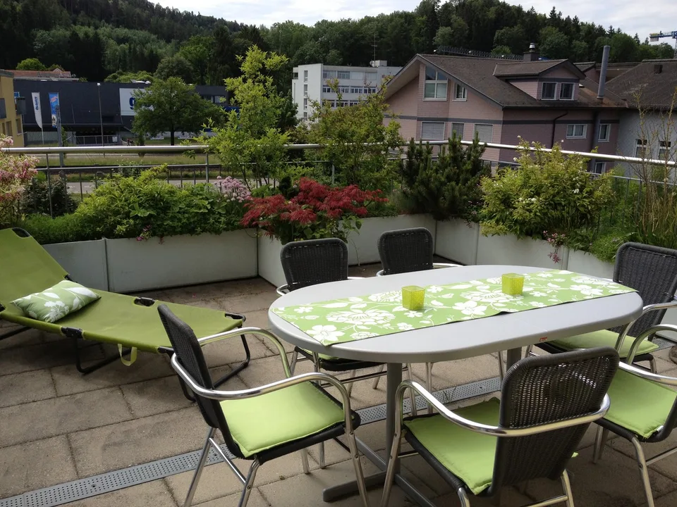 Charmant appartement attique 4.5 pièces avec vue à Winterthur Hegi