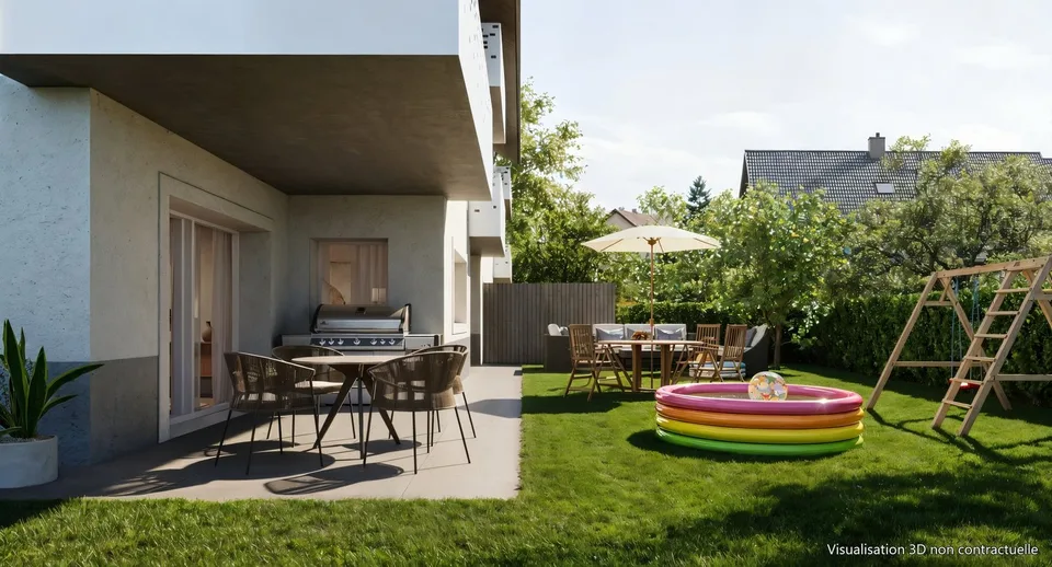Appartement NEUF avec jardin privatif