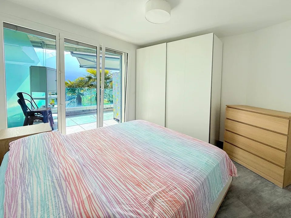 Zweitwohnsitz: Moderne 2,5-Zimmer-Wohnung mit wunderschöner Terrasse und Panoramablick. – Foto 10 von 14