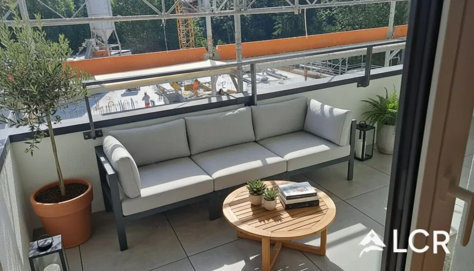Bel appartement neuf de 2.5P / 1CHB / 1SDB / 1 Balcon