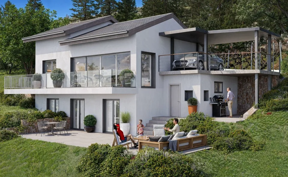 Nuova villa di 5.5 locali a Lens di 180m2 con vista impareggiabile