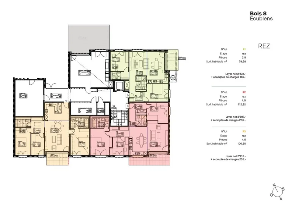 Appartements neufs de 3.5 pièces à louer à Ecublens – photo 7 sur 11