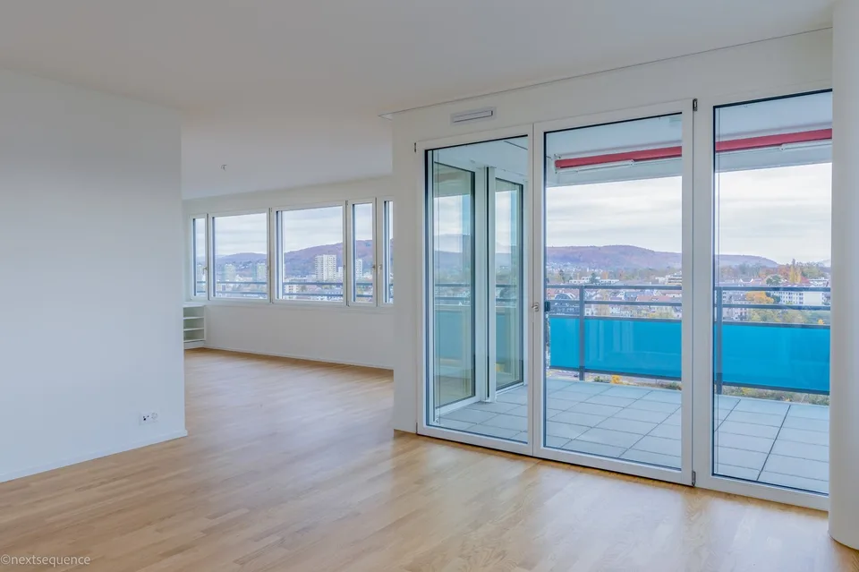 3.5-Zimmerwohnung mit zwei Balkone